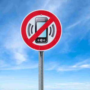 No usar el celular en el momento indicado